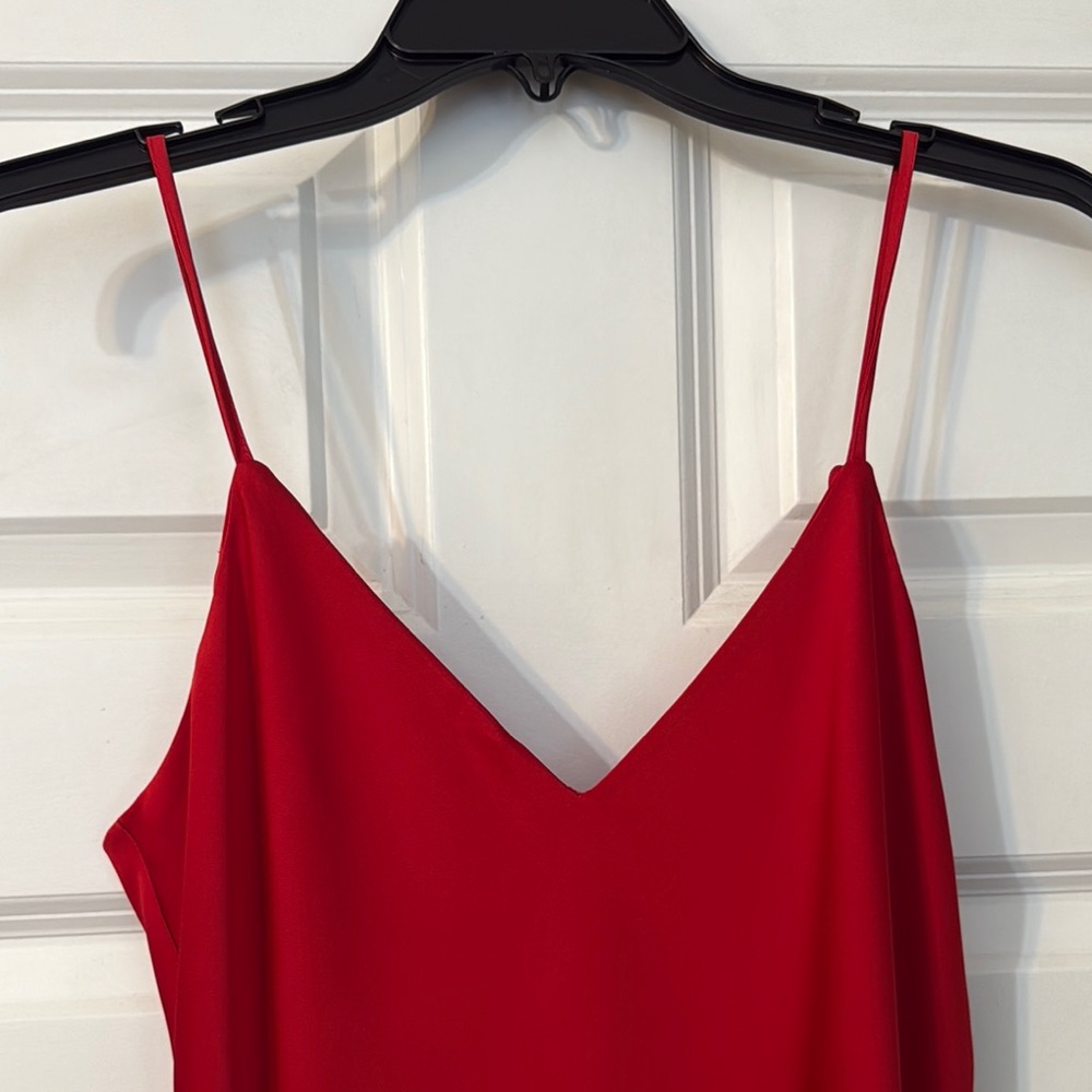 Gianni Bini Elegant Red Slip Dress - Picture 4 of 6